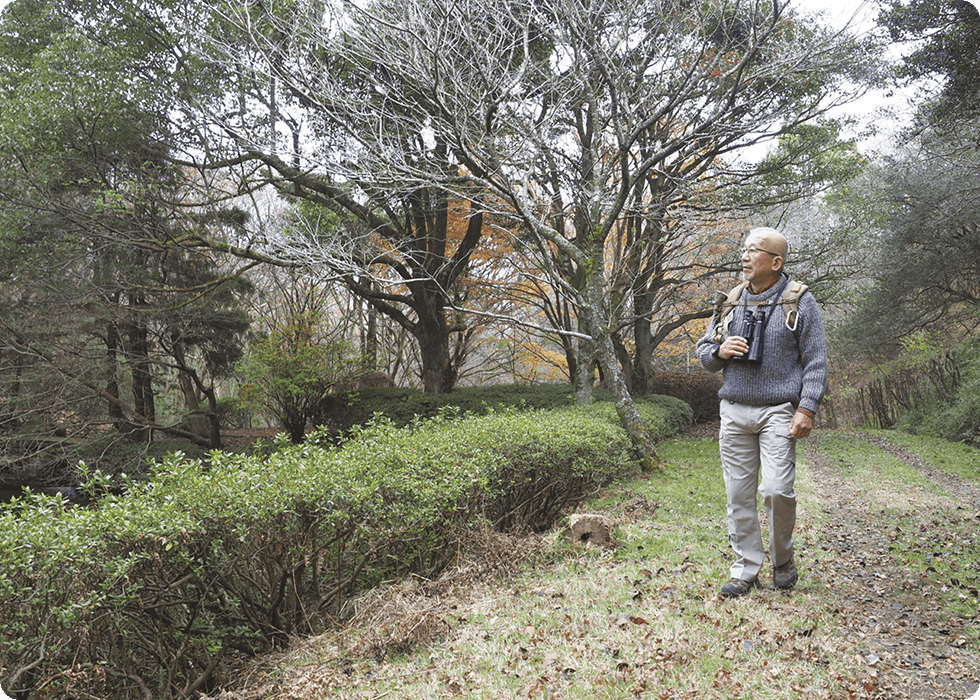 野鳥研究家　室伏友三